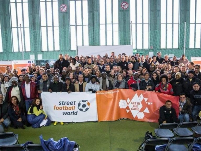 Assembleia geral da Street Football World (SFW) em Berlim