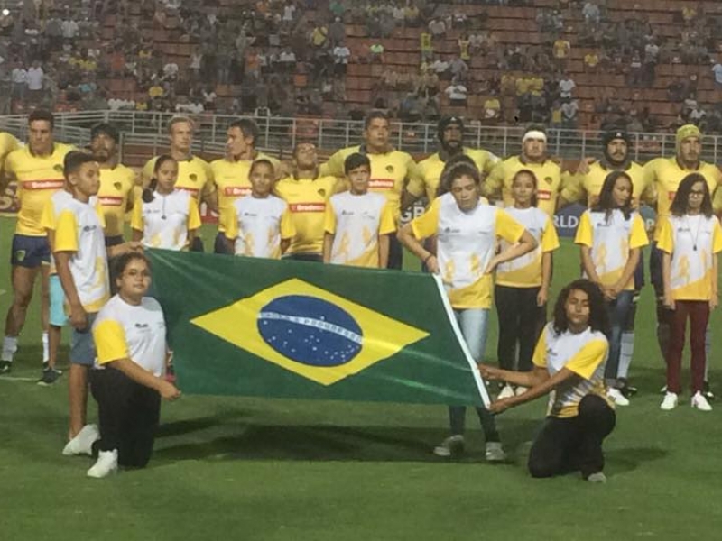 Educandos acompanham jogo da Seleção Brasileira de Rugby ...