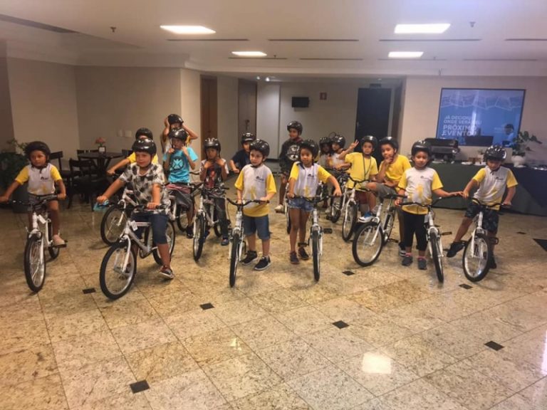 Educandos participam de mais um Heart Bike