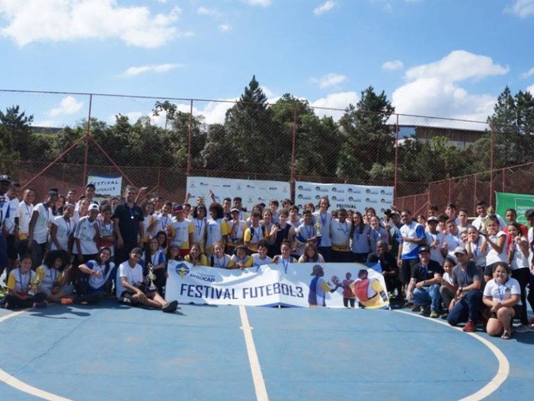 No sábado do dia 28 de outubro a Fundação EPROCAD realizou o Festival de Futebol3