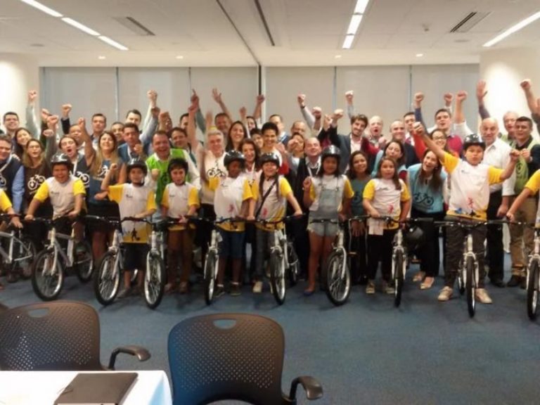 Foi realizado no dia 22/08 mais um Heart Bike beneficiando 12 crianças