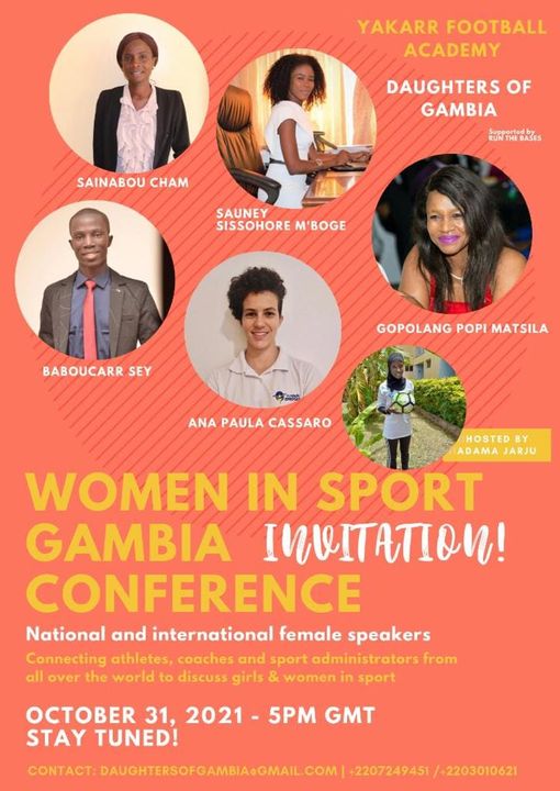 Eprocad na Women in Sport Gambia Conference.