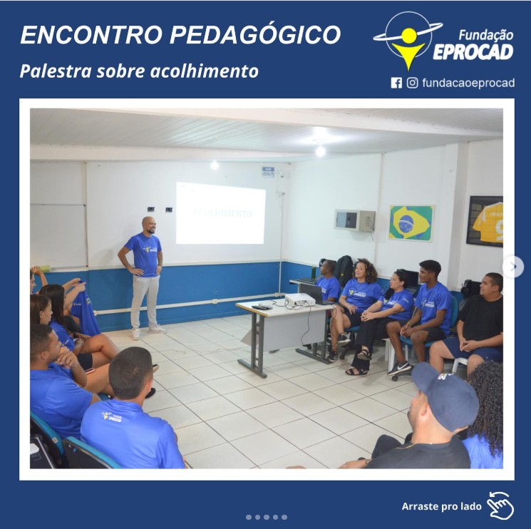 Encontro Pedagógico Palestra sobre Acolhimento