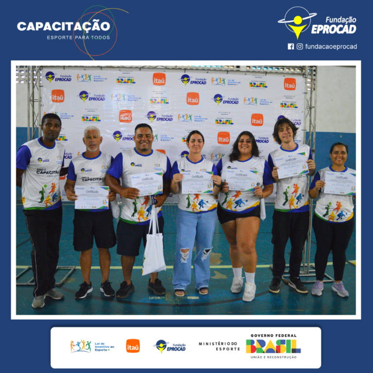 3ª formação do projeto “Ano II – Capacitação Esporte Para Todos”