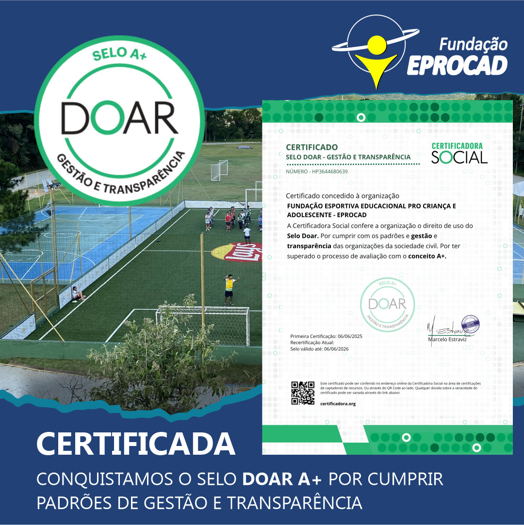 SELO DOAR certificado 2025