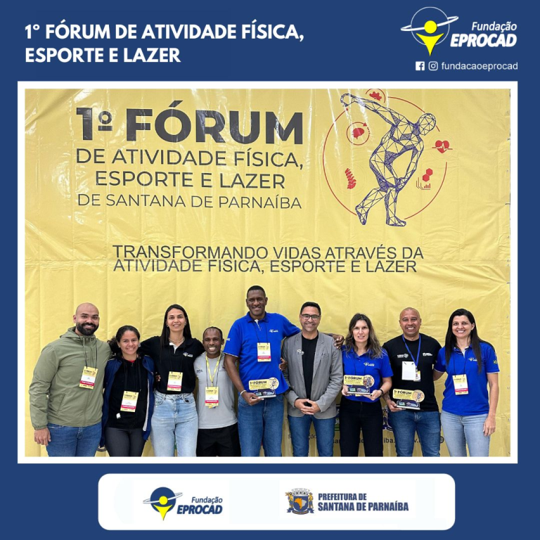 1º Fórum de Atividade Física, Esporte e Lazer de Santana de Parnaíba
