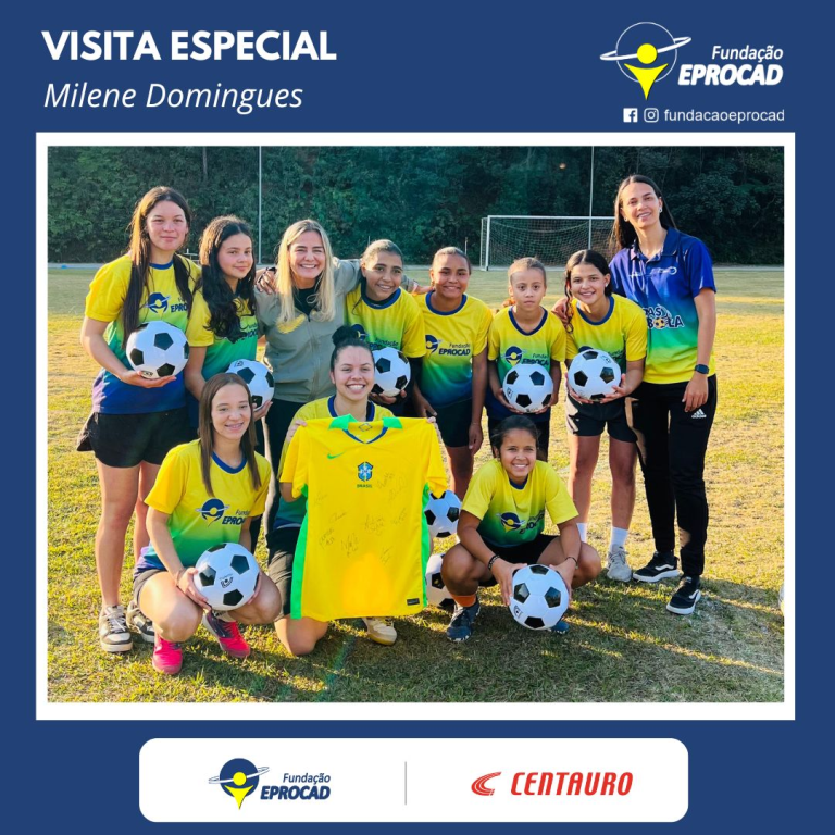 Gravação – Desafio das embaixadinhas com Milene Domingues